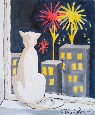 Novoroční kočička